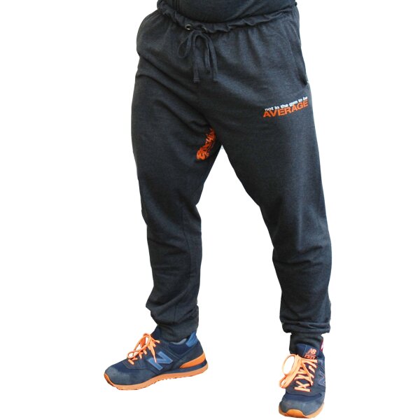 Brachial Jogginghose "NotAverage" dunkelgraumeliert 2XL