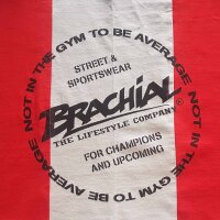 Brachial Tank-Top "Squat" red/grey XL