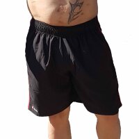 Brachial Short "Airy" schwarz/rot M