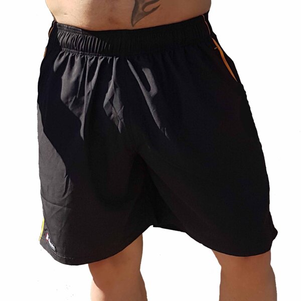 Brachial Short "Airy" black/orange S