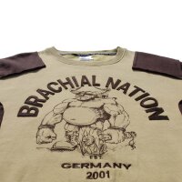 Brachial Sweatshirt "Viking" beige
