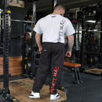 Brachial Tracksuit Trousers "Gym" black/red M
