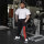 Brachial Tracksuit Trousers "Gym" black/red 3XL