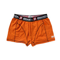 Brachial 2er Pack Boxer Shorts "Under" orange & grau S