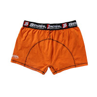 Brachial 2er Pack Boxer Shorts "Under" orange & grau M