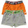 Brachial 2er Pack Boxer Shorts "Under" orange & grau XL