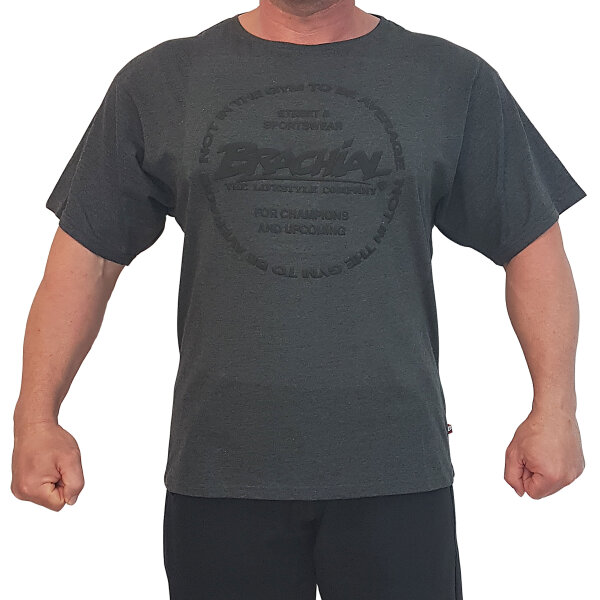 Brachial T-Shirt &quot;Style&quot; graumeliert XL