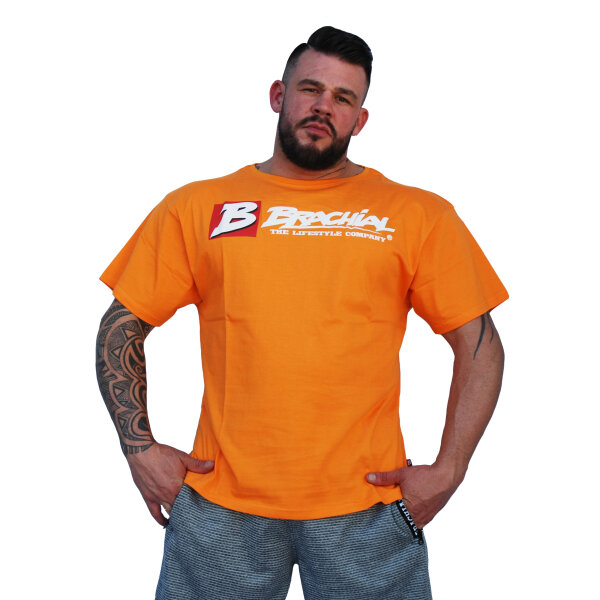 Brachial T-Shirt "Sign Next" orange S