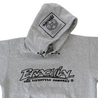 Brachial Hoody "Gain" graumeliert
