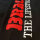 Brachial Zip-Hoody "Gym" schwarz/rot