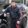 Brachial Zip-Hoody "Gym" schwarz/rot