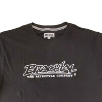 Brachial T-Shirt "Gain" schwarz/weiss S