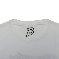 Brachial T-Shirt "Gain" weiss/schwarz