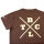 Brachial T-Shirt "Beach" brown