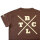 Brachial T-Shirt "Beach" brown M