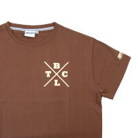 Brachial T-Shirt "Beach" brown L