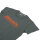 Brachial T-Shirt "Sign" dunkelgrau/orange S