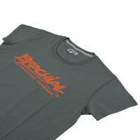 Brachial T-Shirt "Sign" dunkelgrau/orange M