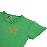 Brachial T-Shirt "Move" mintgrün/orange