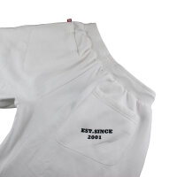 Brachial Tracksuit Trousers "Gain" white S