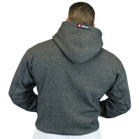 Brachial Zip-Hoody "Spacy" graphit...