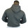 Brachial Zip-Hoody "Spacy" graphit melounge/schwarz