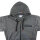 Brachial Zip-Hoody "Spacy" graphit melounge/schwarz