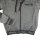 Brachial Zip-Hoody "Spacy" graphit melounge/schwarz