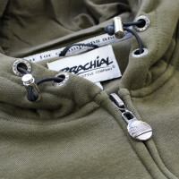 Brachial Zip-Hoody "Gain" military green XL