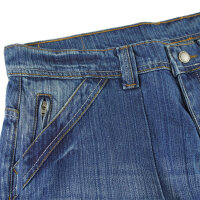 Brachial Jeans "Advantage" dunkles Streifen-Denim