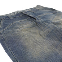 Brachial Jeans "Statement" dark wash stripe
