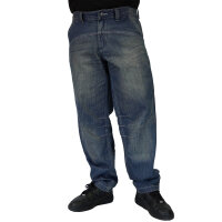 Brachial Jeans "Statement" dunkles Streifen-Denim M