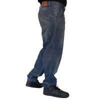 Brachial Jeans "Statement" dunkles Streifen-Denim XL