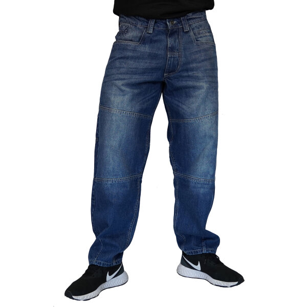 Brachial Jeans "Urban" mix wash blue S