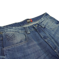 Brachial Jeans "Urban" mix wash blue S