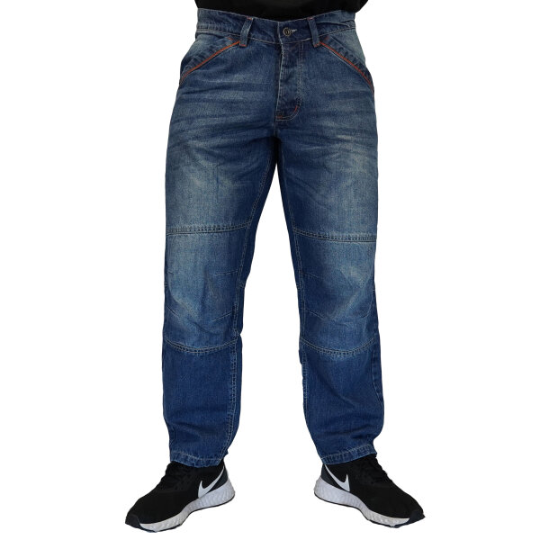 Brachial Jeans "King" mix wash blue XL