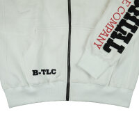 Brachial Zip-Hoody "Gym" white/black XL