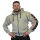 Brachial Zip-Hoody "Gym" light grey/black XL