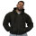 Brachial Zip-Hoody "Gym" dark mocca/schwarz L