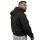 Brachial Zip-Hoody "Gym" dark mocca/schwarz L