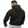 Brachial Zip-Hoody "Gym" dark mocca/schwarz 3XL