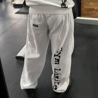 Brachial Tracksuit Trousers "Gym" white/black