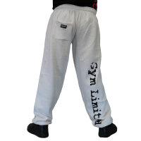 Brachial Tracksuit Trousers "Gym" white/black