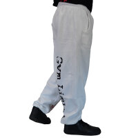 Brachial Tracksuit Trousers "Gym" white/black