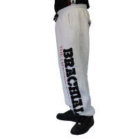 Brachial Tracksuit Trousers "Gym" white/black