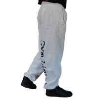 Brachial Tracksuit Trousers "Gym" white/black L