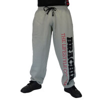 Brachial Tracksuit Trousers "Gym" light grey/black M