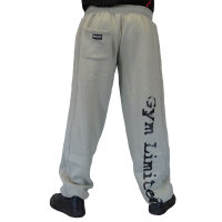 Brachial Tracksuit Trousers "Gym" light grey/black XL