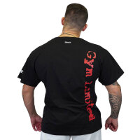 Brachial T-Shirt "Gym" schwarz/weiß