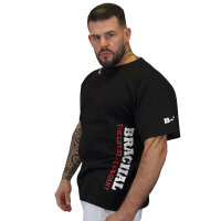Brachial T-Shirt "Gym" schwarz/weiß XL